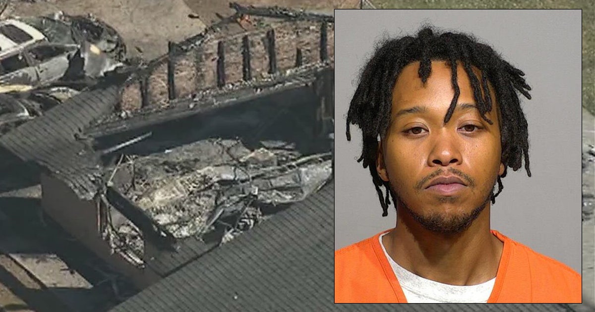 Grandson charged with murder after grandfather's body found in burning ...