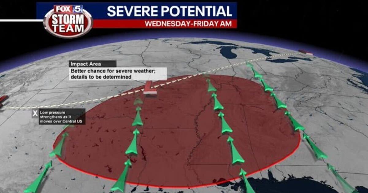 Strong to severe storms expected across North Georgia Thursday | FOX 5 ...