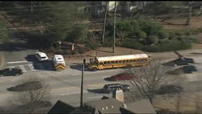 Police investigate school bus crash in Cobb County, no injuries