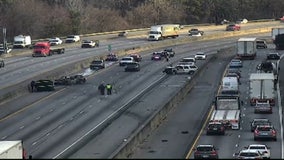 Woman dead, second driver injured in crash on I-285 in Clayton County