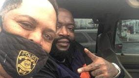 Rick Ross buys lunch for South Fulton cop