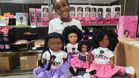 10-year-old empowering young girls through dolls