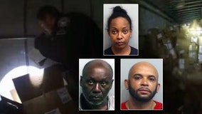 Missing UPS trailers found filled with packages, 3 arrested