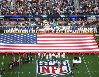 Mickey Guyton gives powerful rendition of national anthem at Super Bowl 2022