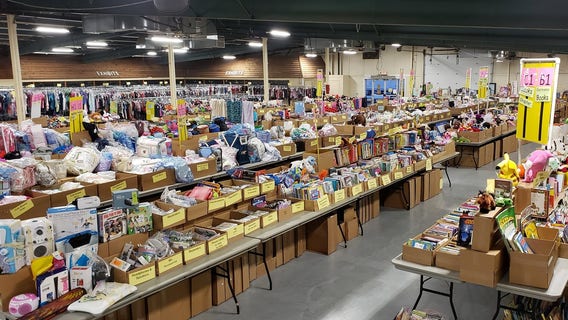 Parents 'spring' into sales at massive Lawrenceville consignment event