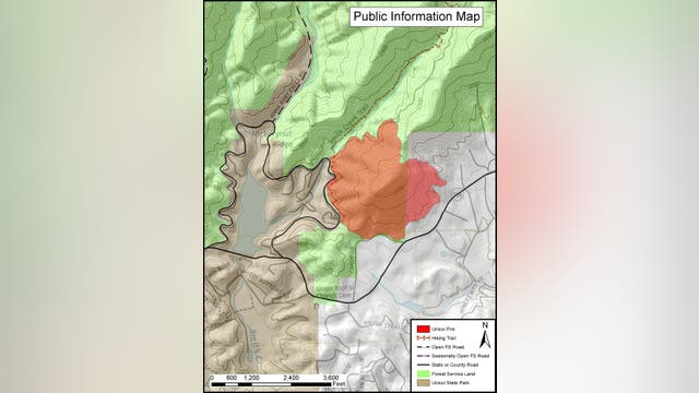 Fire in Chattahoochee National Forest grows to 184 acres