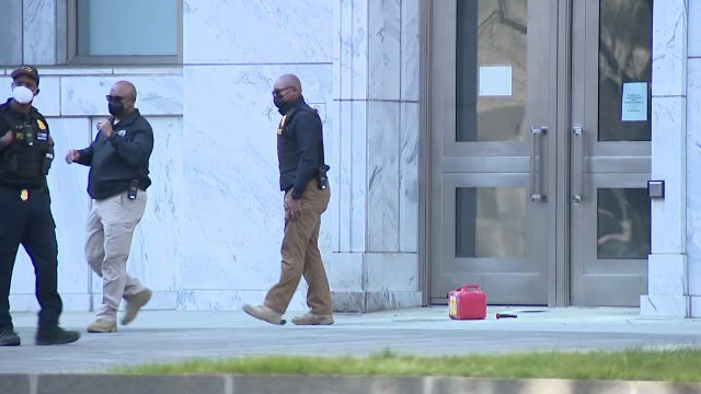 Fire outside Federal Reserve Bank of Atlanta ruled arson, man in custody