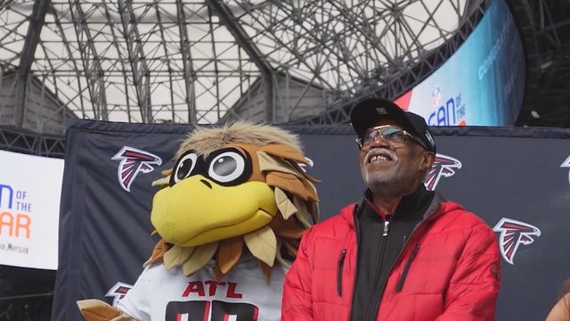Atlanta Falcons fan named NFL's ultimate Fan of the Year, wins Super Bowl trip