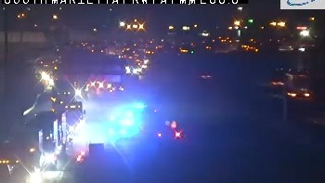 Pedestrian killed by tractor-trailer while crossing I-75, police say