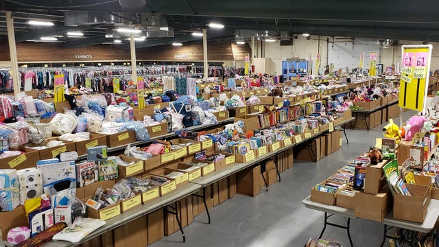 Parents 'spring' into sales at massive Lawrenceville consignment event