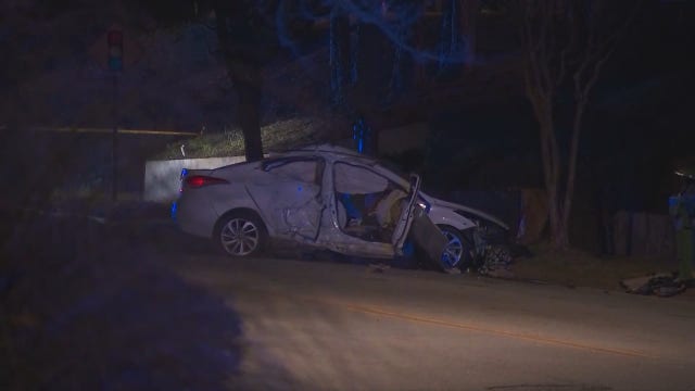 Person ejected, killed in wreck on Atlanta's Monroe Drive
