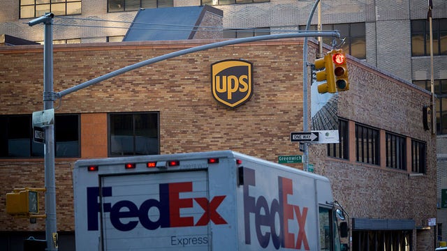 FedEx, UPS halting shipments to Russia and Ukraine amid conflict