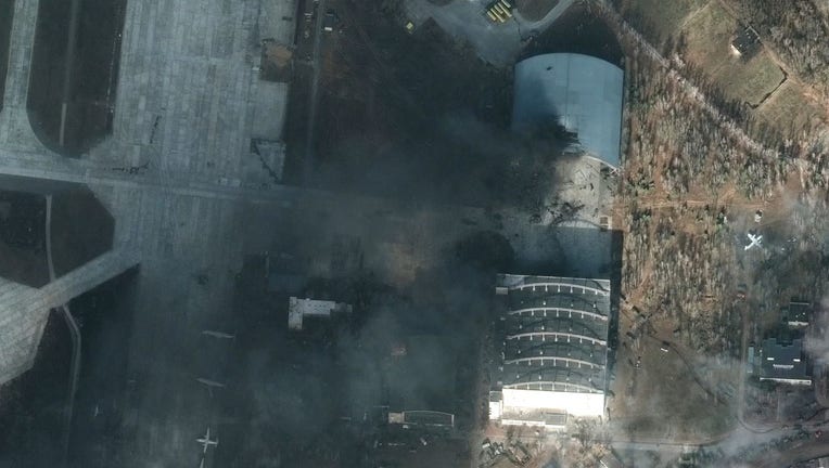 damage to hangar