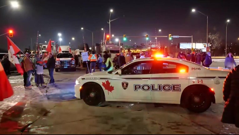 canada trucker protest 2