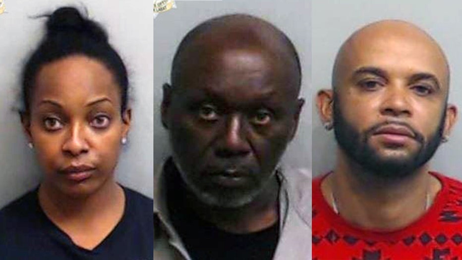 Opal Barrett, Robert Carter, and Erico Hacker
