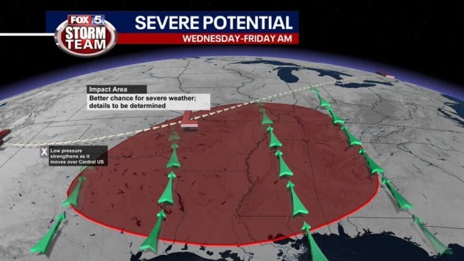 Strong To Severe Storms Expected Across North Georgia Thursday | FOX 5 ...