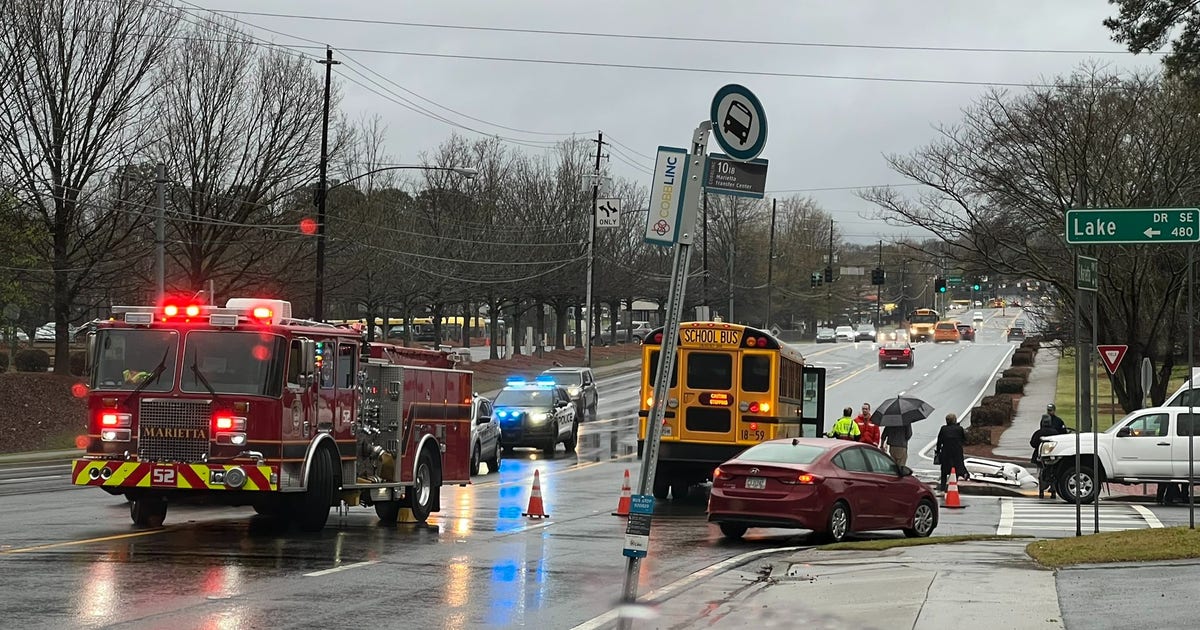 Multiple children bruised in accident involving Cobb County school bus ...