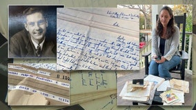 Love letters written decades ago found in recovered stolen car