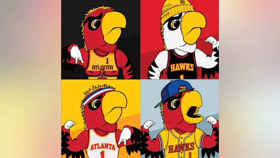 Atlanta Hawks fans can bid for Harry the Hawk NFTs in online auction