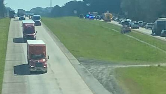 Lanes re-open on I-85 south after crash causes major shutdown