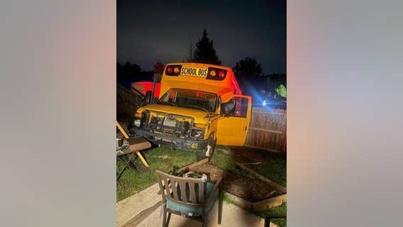 Man went on a joyride in a stolen school bus, investigators say