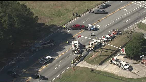Rolling shootout ends in crash in South Fulton; both drivers fled scene