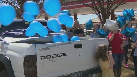 Family of murdered RaceTrac clerk release balloons on anniversary of his death