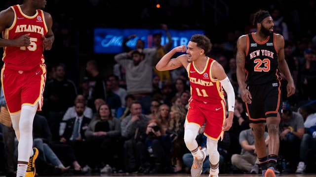 Trae Young scores 45 in return to MSG, Hawks beat Knicks 117-111