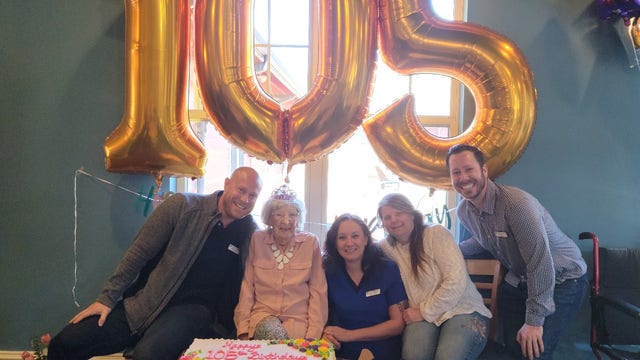 Happy birthday: Jasper woman celebrates turning 105