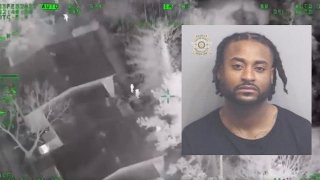 Convicted felon, wanted man caught with stolen car after police chase in Atlanta
