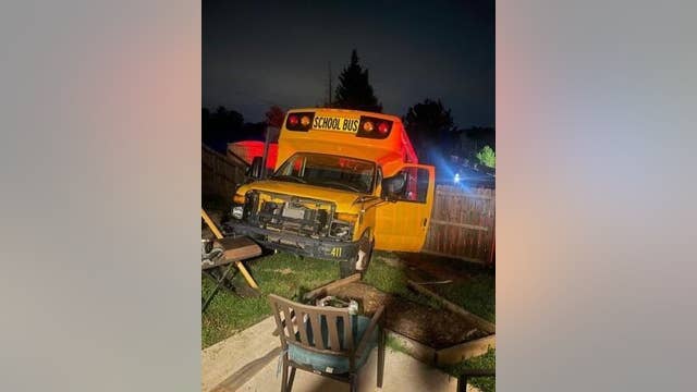 Man went on a joyride in a stolen school bus, investigators say