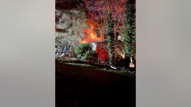 No injuries in large DeKalb County house fire, officials say