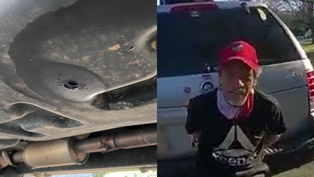 Atlanta police nab suspected gas thief who's been drilling holes into vehicle gas tanks
