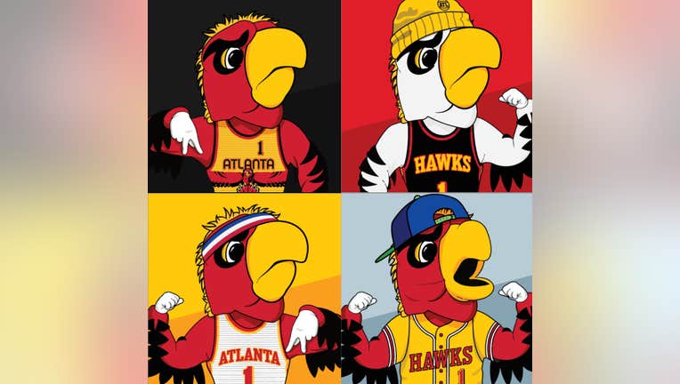 Harry the Hawk collection of NFTs