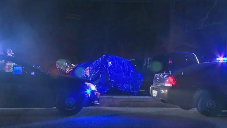 DeKalb County police are investigating after a fiery crash killed three people and injured two others on March 3, 2022.