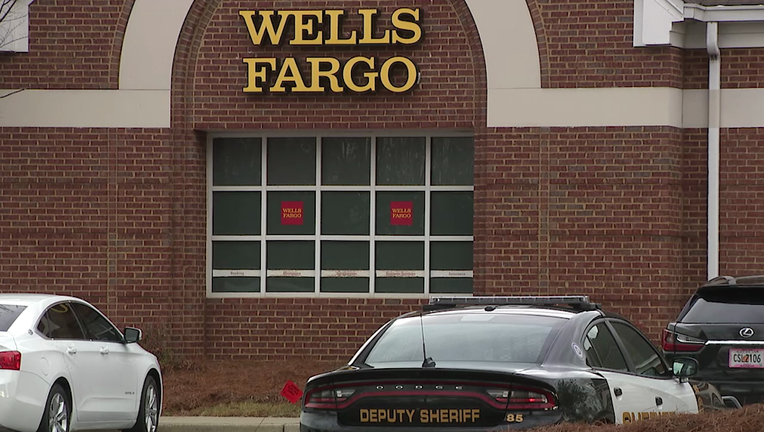 WELLS FARGO ARMED ROBBERY INVESTIGATION FORSYTH COUNTY