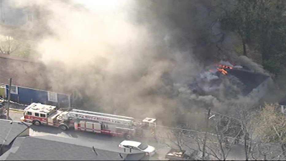 MICHIGAN AVE HOUSE FIRE