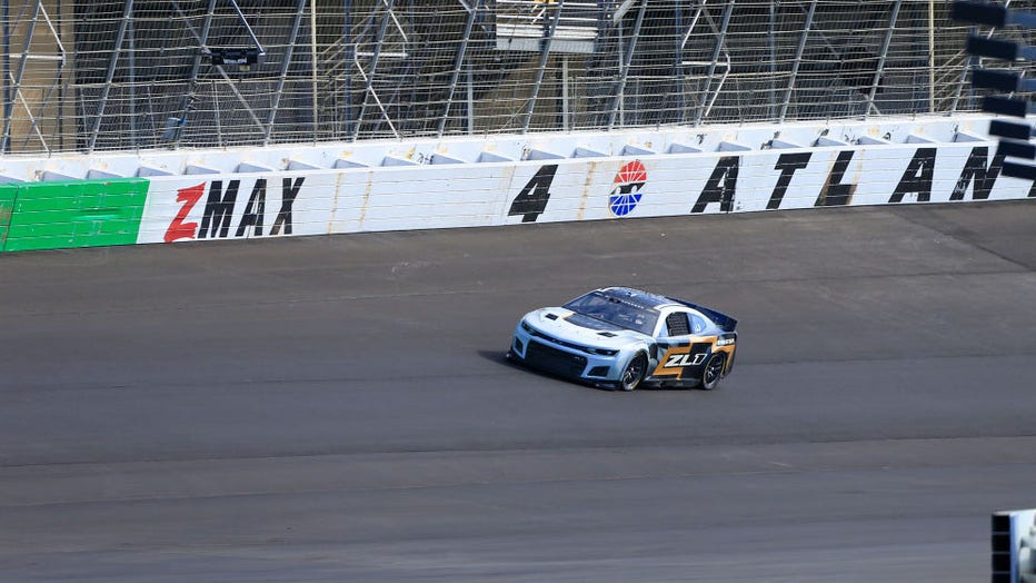 NASCAR driver Atlanta speedway