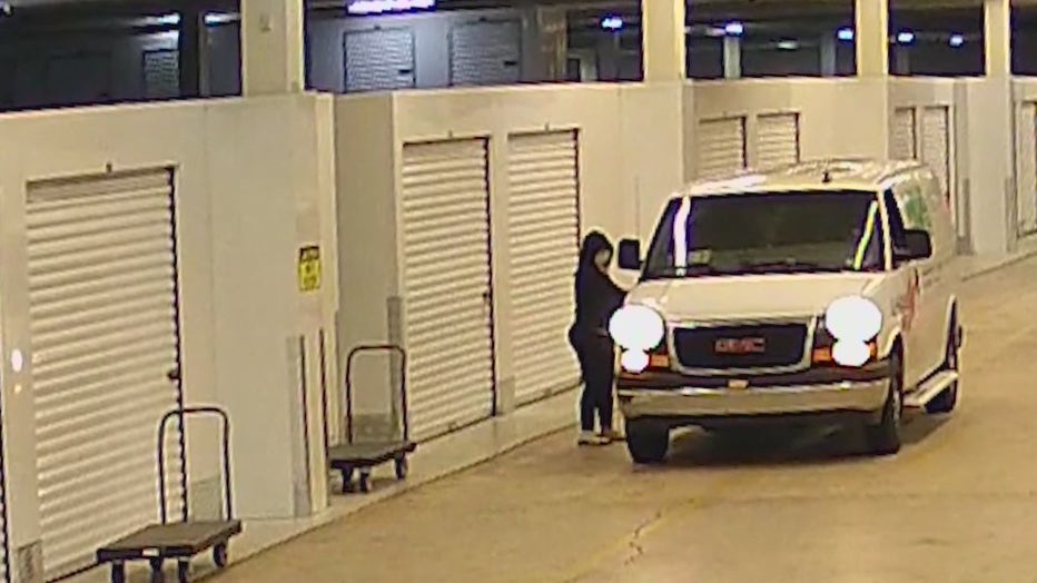 Griffin police released surveillance images of a couple investigators said were breaking into storage units across metro Atlanta.