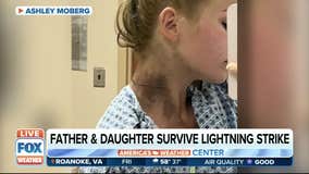 Father, daughter speak out after surviving lightning strike at spring training in Florida