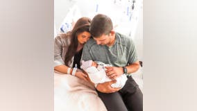 Atlanta Braves' Austin Riley, wife Anna welcome baby son