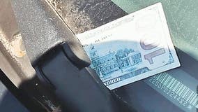 Counterfeit money suspiciously left on several cars in Newton County, officials investigate