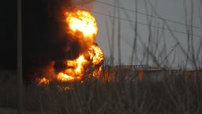 Ukraine strike on oil depot in Russian territory reported as talks resume