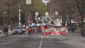 Atlanta residents protest against increasing rent rates