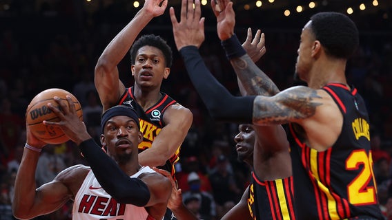 Heat overwhelm Hawks in Game 4, 110-86