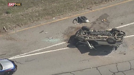 Car flipped multiple times during crash on Paulding County highway, investigators say