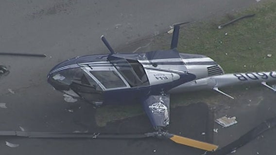 Helicopter crashes in Calhoun after 'wind took over,' police say