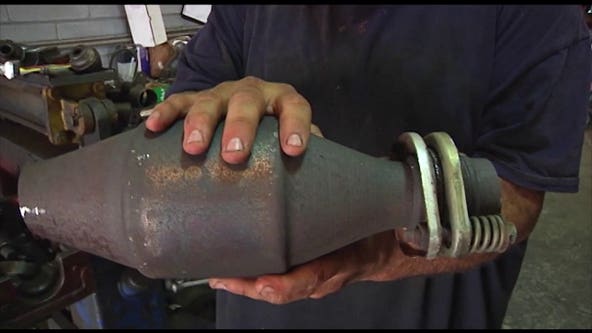 California man killed after car runs him over while trying to steal its catalytic converter, police say