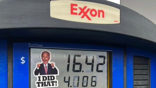 Pennsylvania man arrested, accused of slapping Biden 'I Did That' stickers on gas pumps