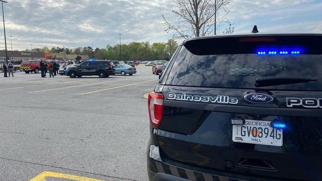 Person shot in Gainesville Walmart parking lot, police say